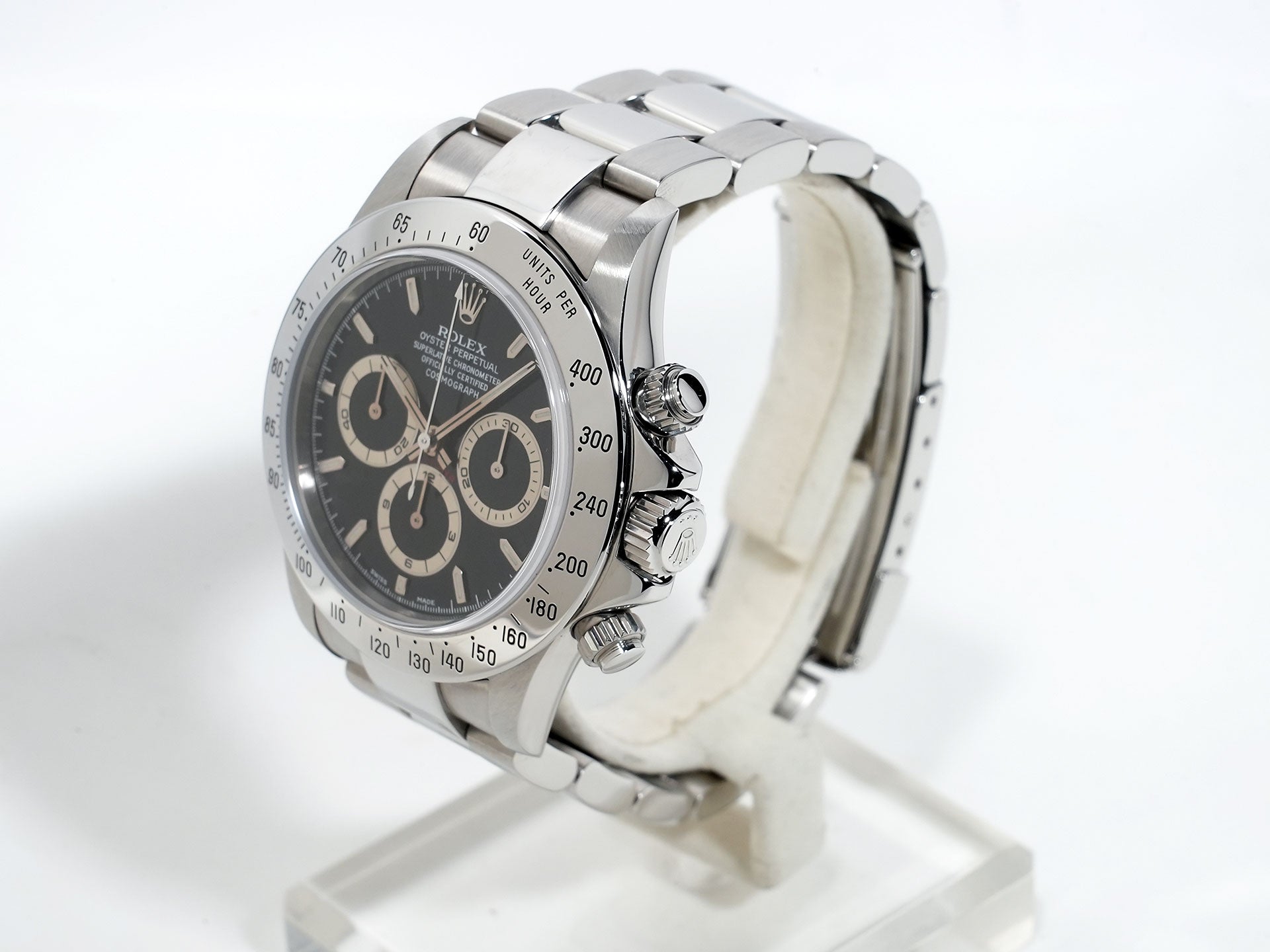 ロレックス デイトナ エルプリメロ Ref.16520 ステンレススチール ブラック文字盤 美品 imjgof2z