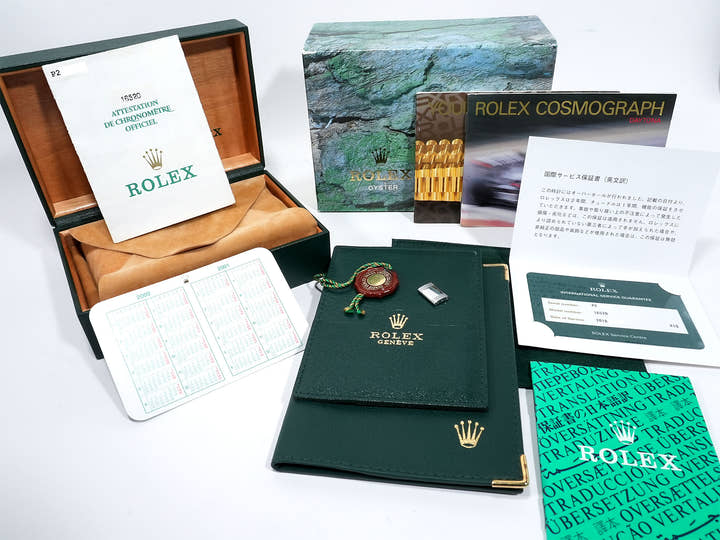 ロレックス デイトナ エルプリメロ Ref.16520 ステンレススチール ブラック文字盤 美品 imjgof2z