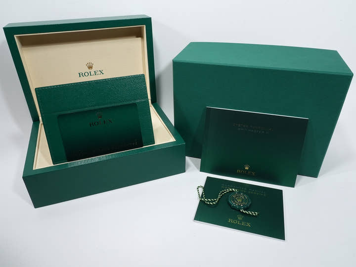 Rolex GMT-Master II Ref. 126710GRNR Stainless Steel Black Dial Jubilee Bracelet Unused sfk9u54v