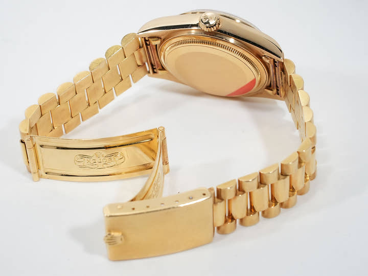 ロレックス デイデイト36 Ref.18038 イエローゴールド シャンパン文字盤 中古 ivbzk8ym