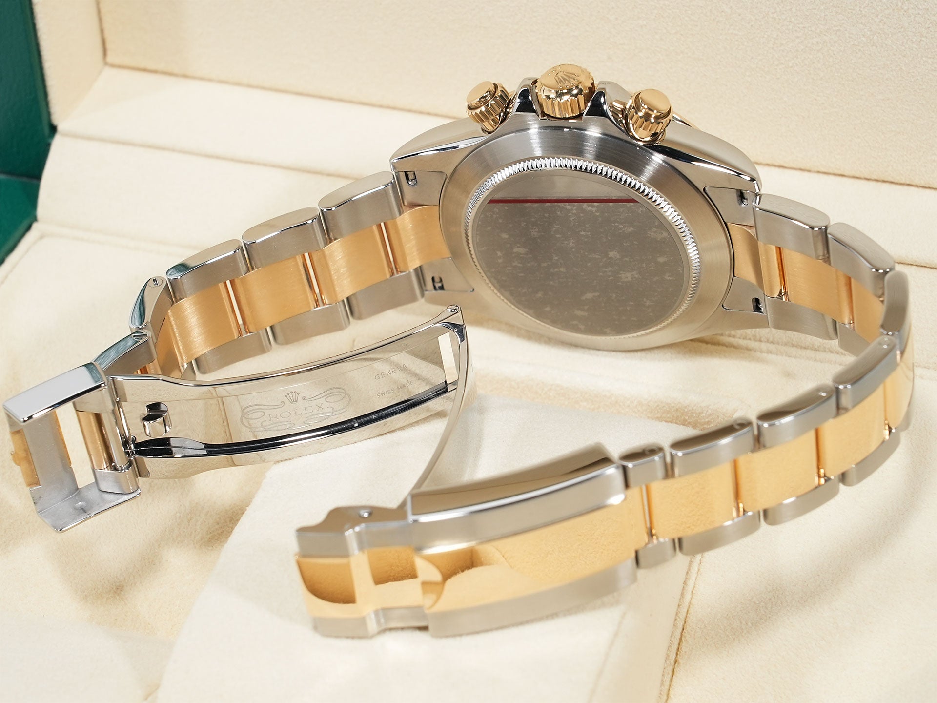 ロレックス デイトナ Ref.116523 ステンレススチール/イエローゴールド ホワイト文字盤 美中古 9futvzqf