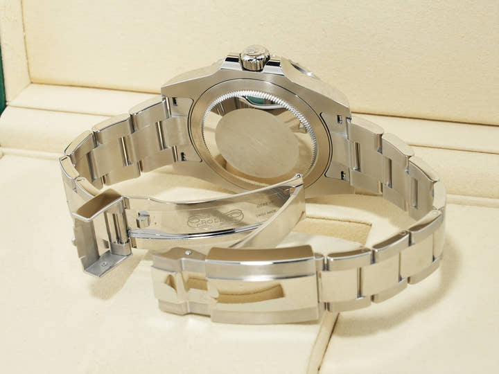 Rolex GMT-Master II Ref. 126710BLNR Stainless Steel Black Dial Oyster Bracelet Unused s86zutii