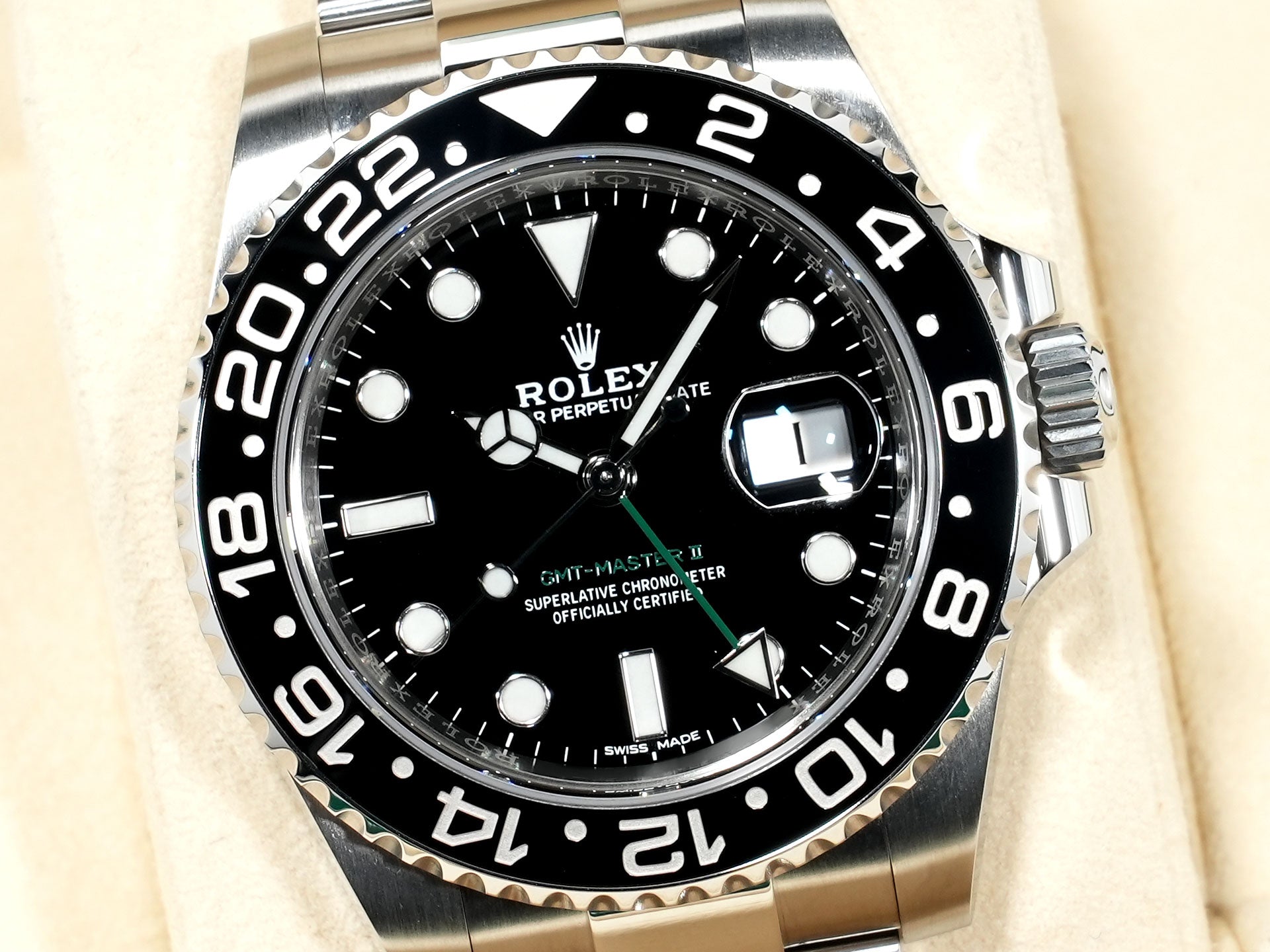 ロレックス GMTマスターII Ref.116710LN ステンレススチール ブラック文字盤 オイスターブレスレット 美品 9dzt7yss