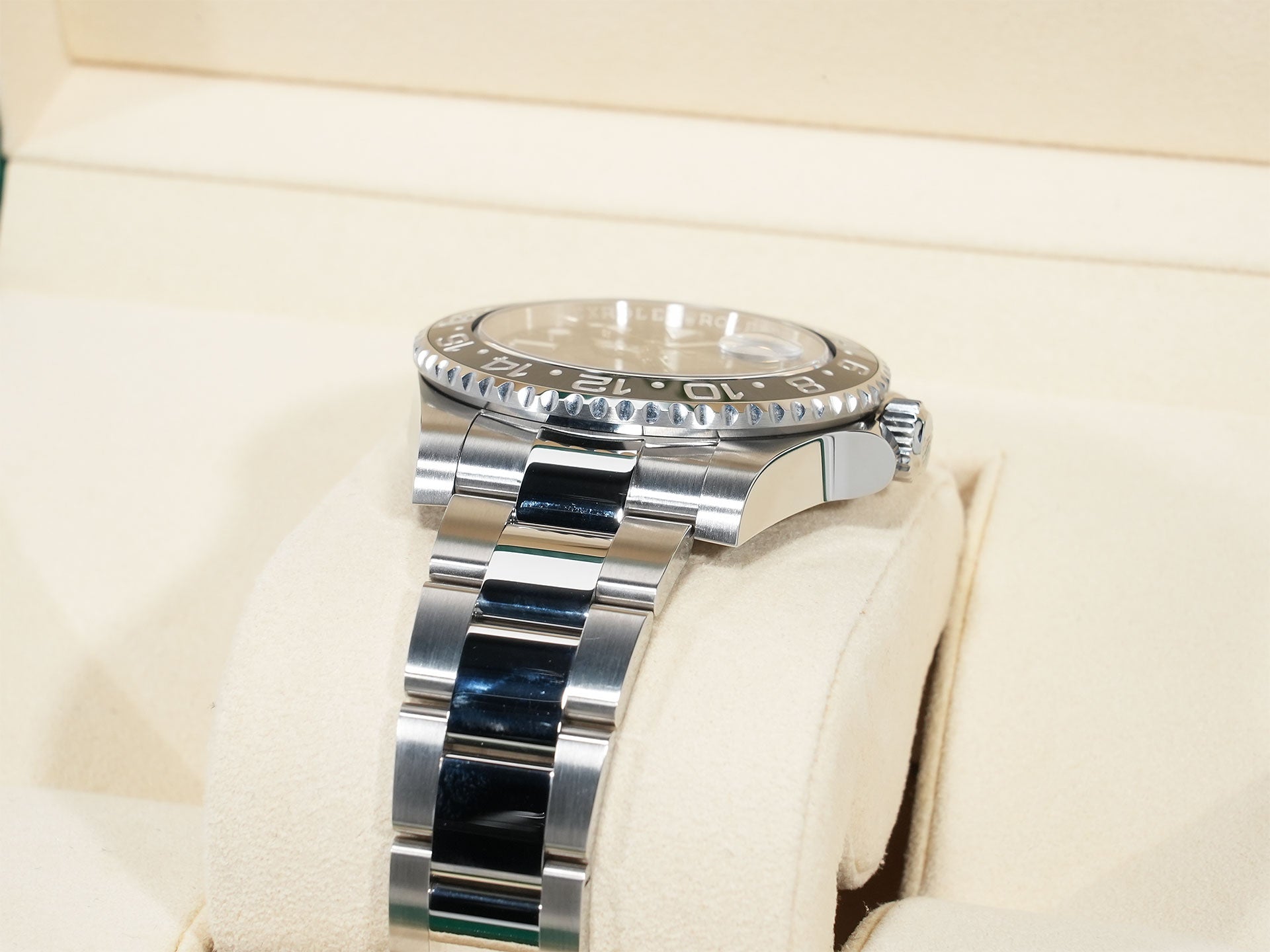 ロレックス GMTマスターII Ref.116710LN ステンレススチール ブラック文字盤 オイスターブレスレット 美品 9dzt7yss