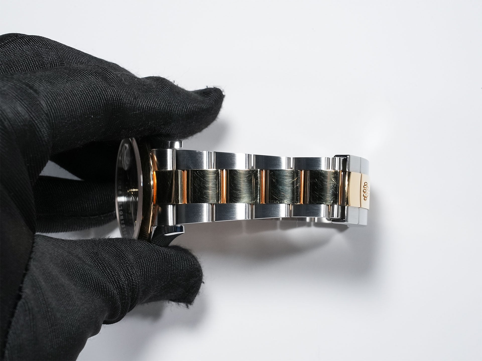 ロレックス デイトジャスト36 Ref.126203 ステンレススチール/イエローゴールド スレートローマン文字盤 オイスターブレスレット 中古 xafwm2st