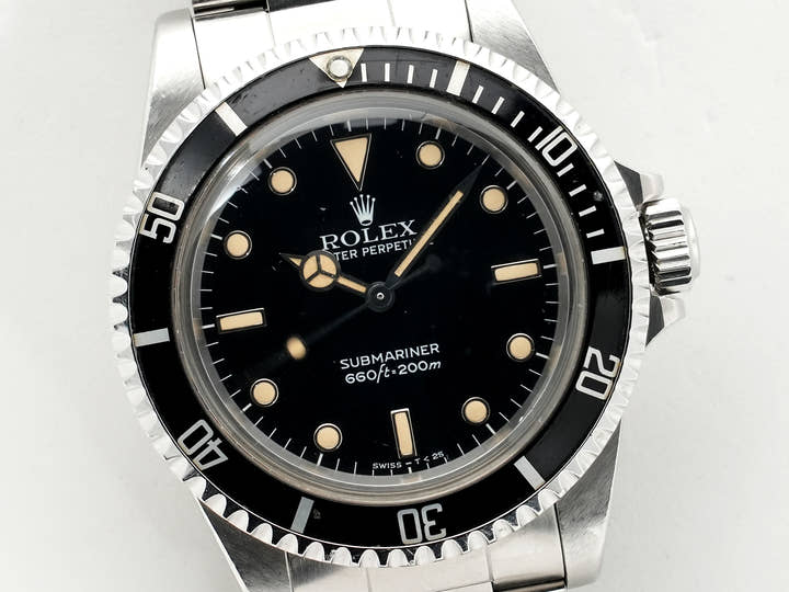 Rolex Submariner Ref. 5513 Stainless Steel Black Dial Pre-owned 35k9gnpr