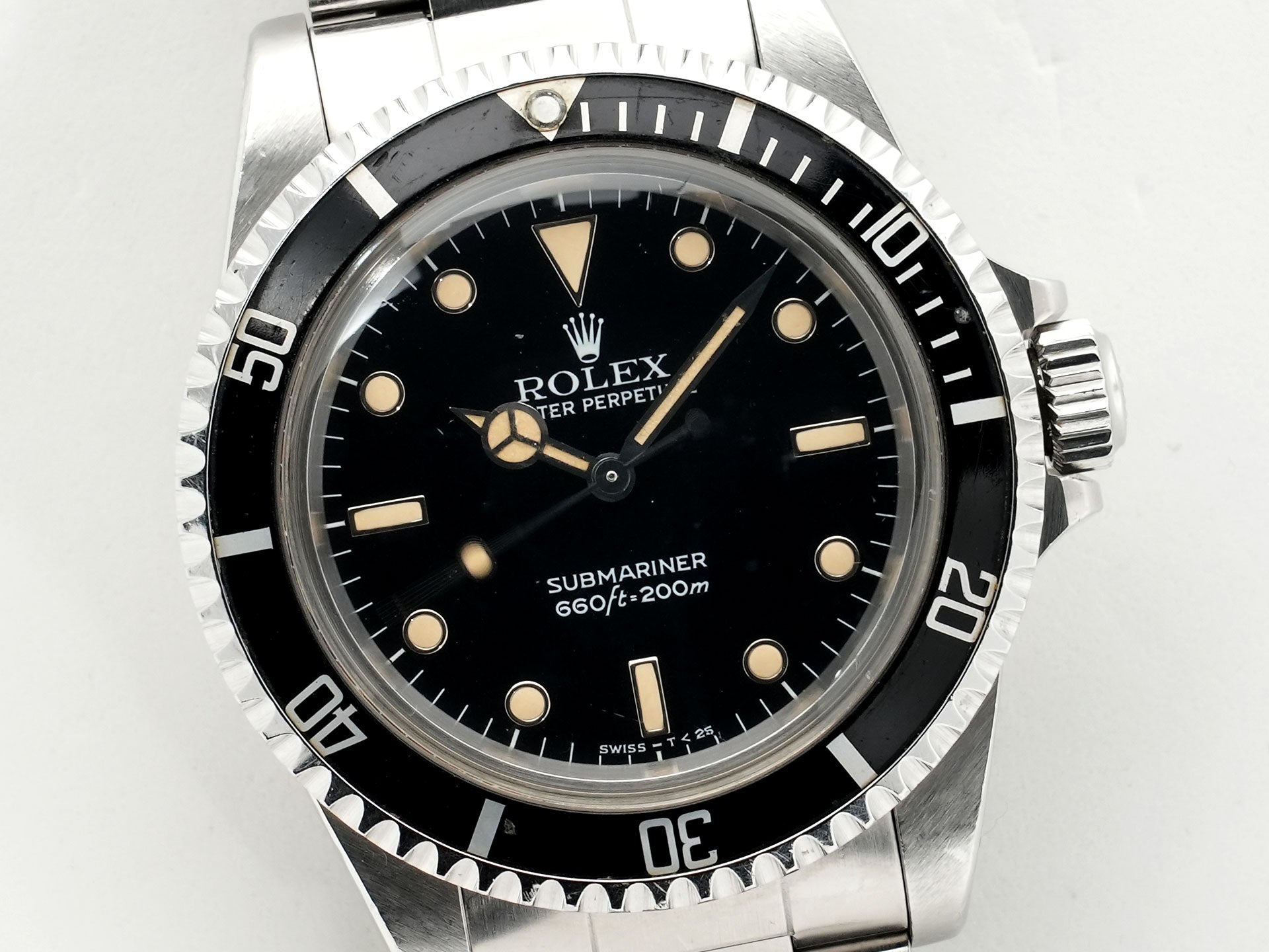 Rolex Submariner Ref. 5513 Stainless Steel Black Dial Pre-owned 35k9gnpr