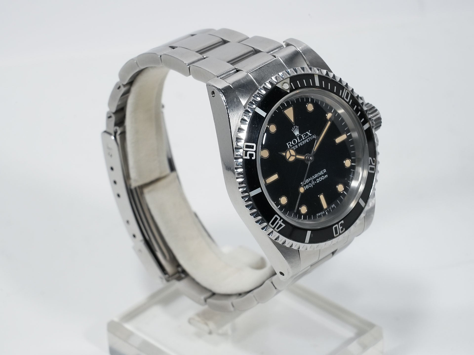 Rolex Submariner Ref. 5513 Stainless Steel Black Dial Pre-owned 35k9gnpr