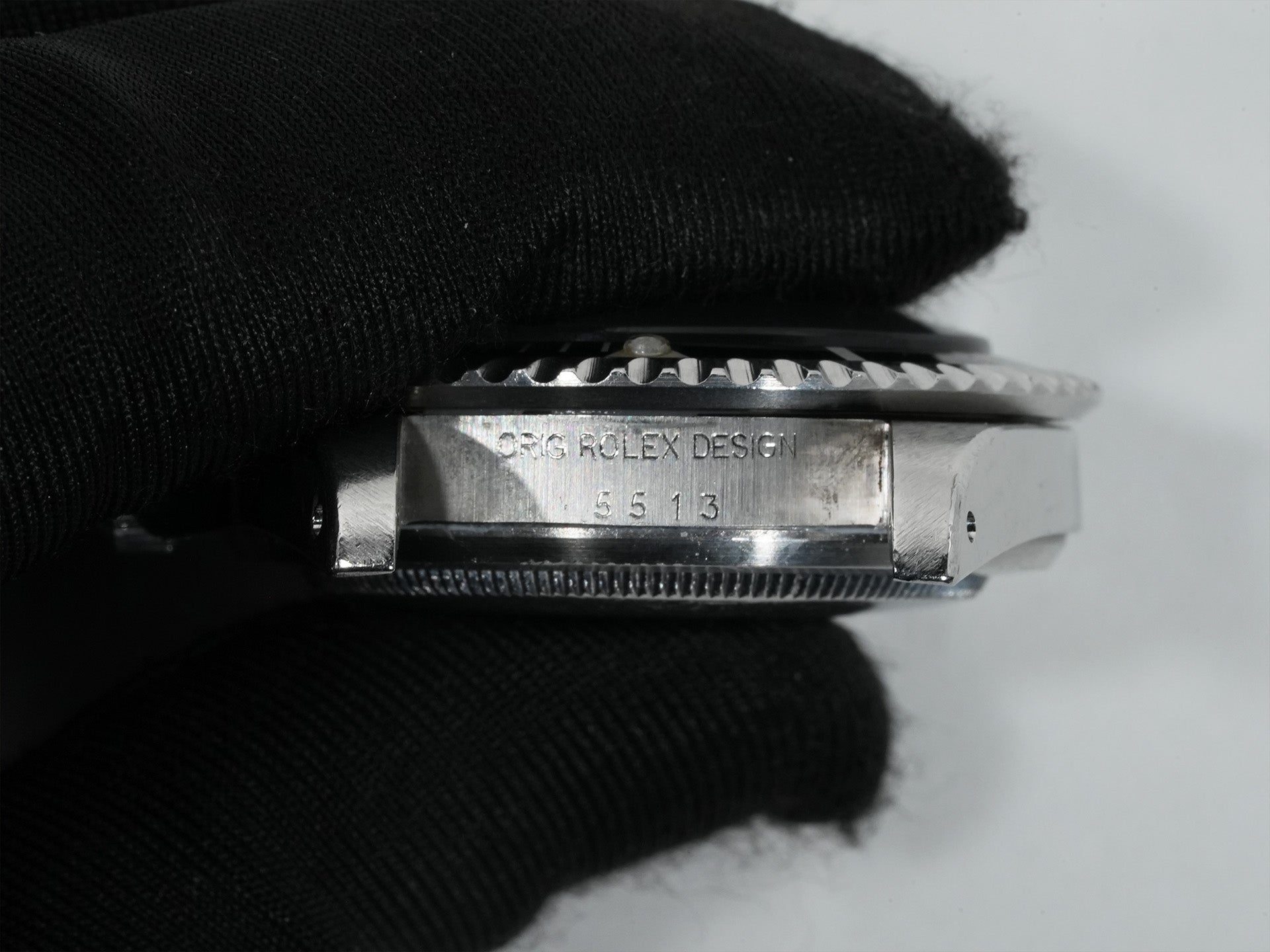 Rolex Submariner Ref. 5513 Stainless Steel Black Dial Pre-owned 35k9gnpr