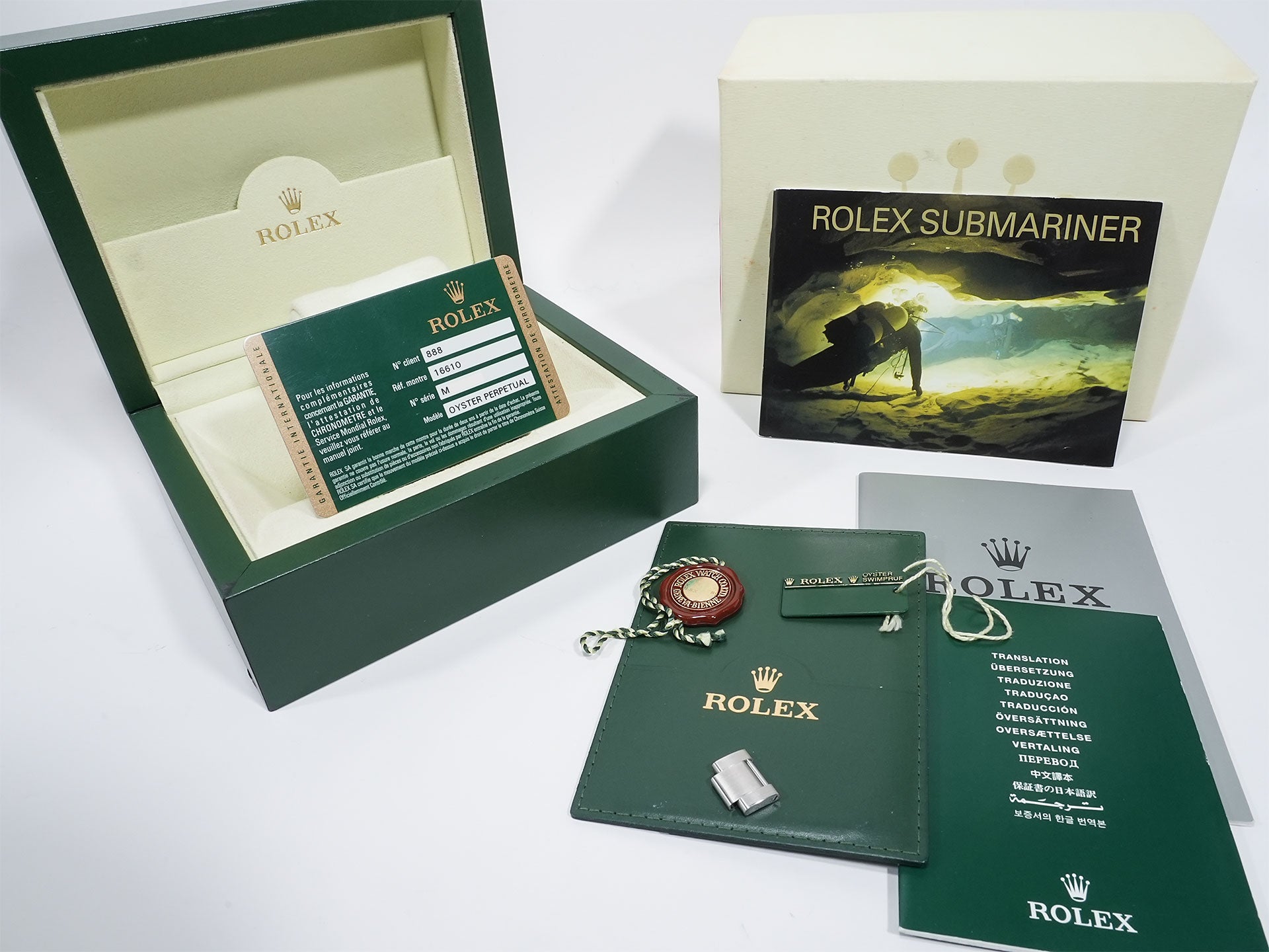 ロレックス サブマリーナー デイト Ref.16610 ステンレススチール ブラック文字盤 美中古 w9wq9mx9