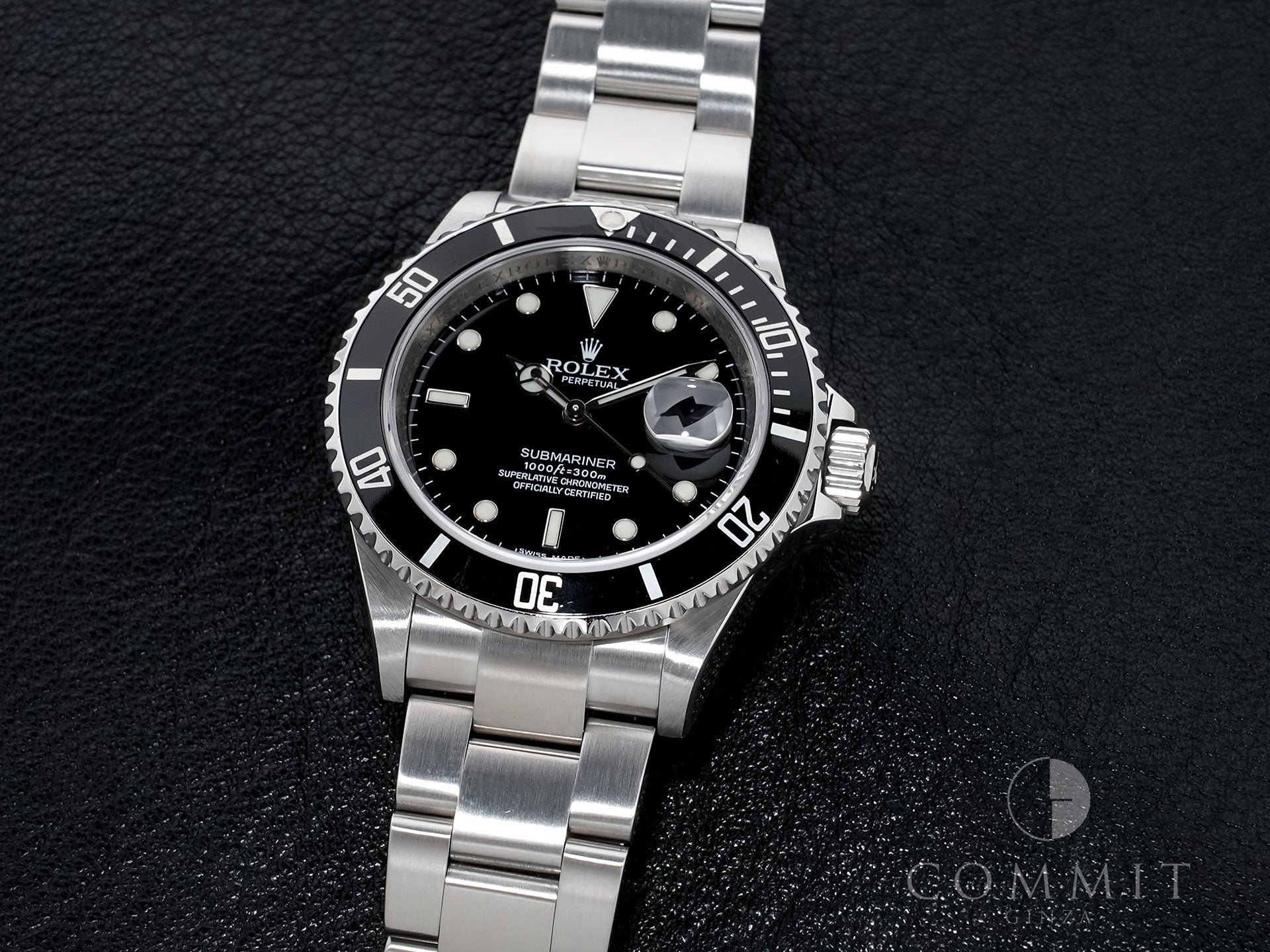 ロレックス サブマリーナー デイト Ref.16610 ステンレススチール ブラック文字盤 美中古 w9wq9mx9