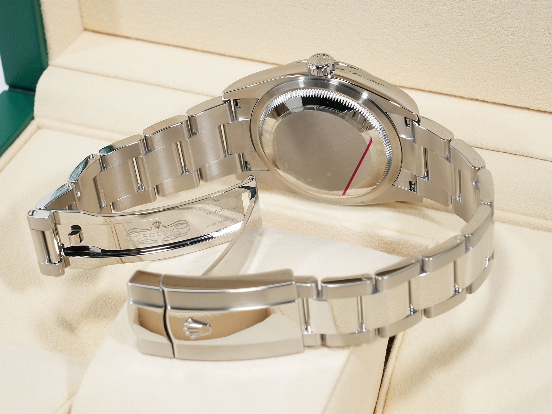 ロレックス デイトジャスト36 Ref.126200 ステンレススチール ホワイト文字盤 オイスターブレスレット 美品 k54ggwwq