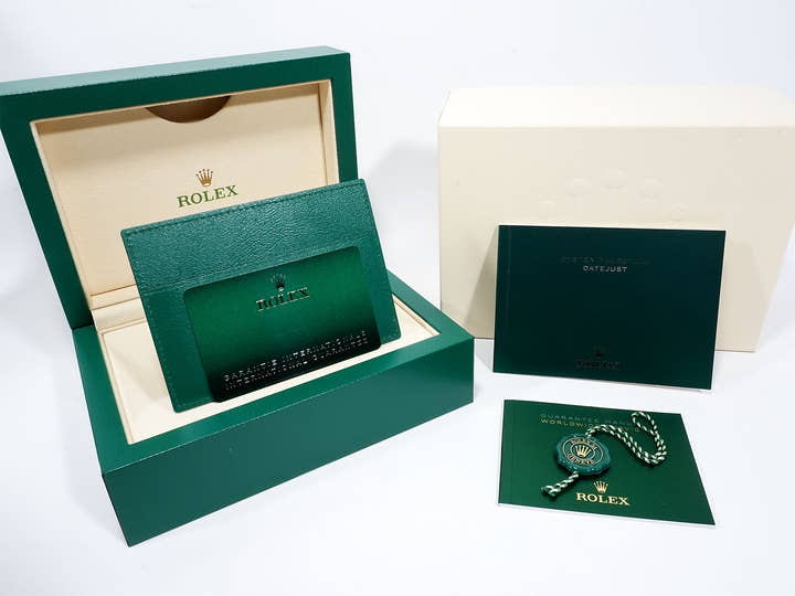 ロレックス デイトジャスト36 Ref.126200 ステンレススチール ホワイト文字盤 オイスターブレスレット 美品 k54ggwwq