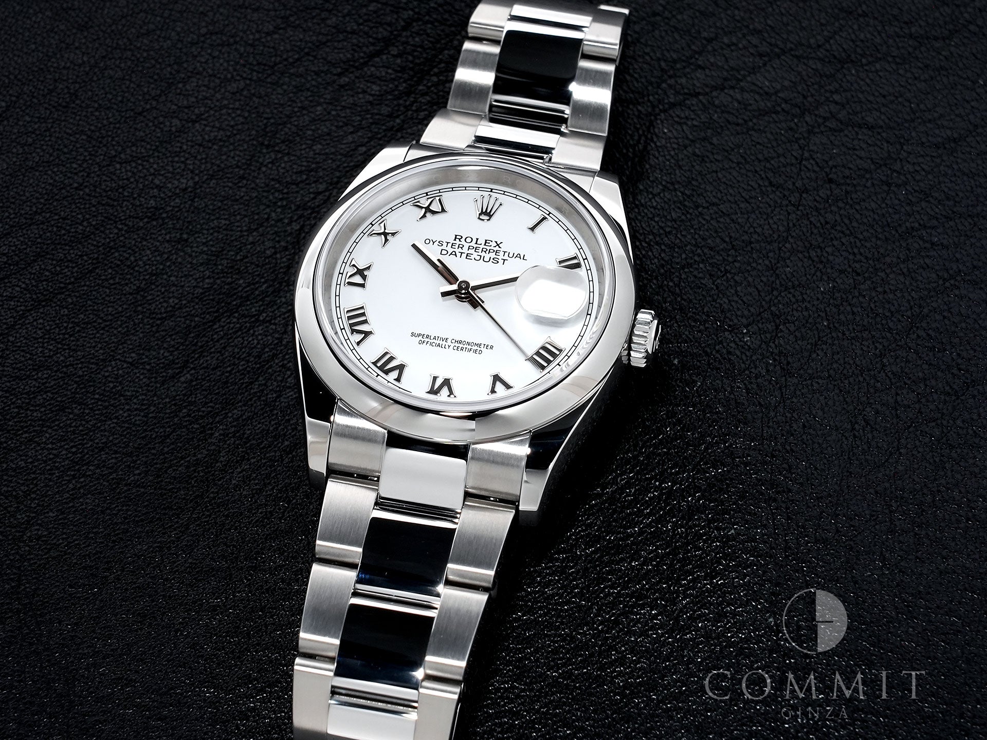 ロレックス デイトジャスト36 Ref.126200 ステンレススチール ホワイト文字盤 オイスターブレスレット 美品 k54ggwwq