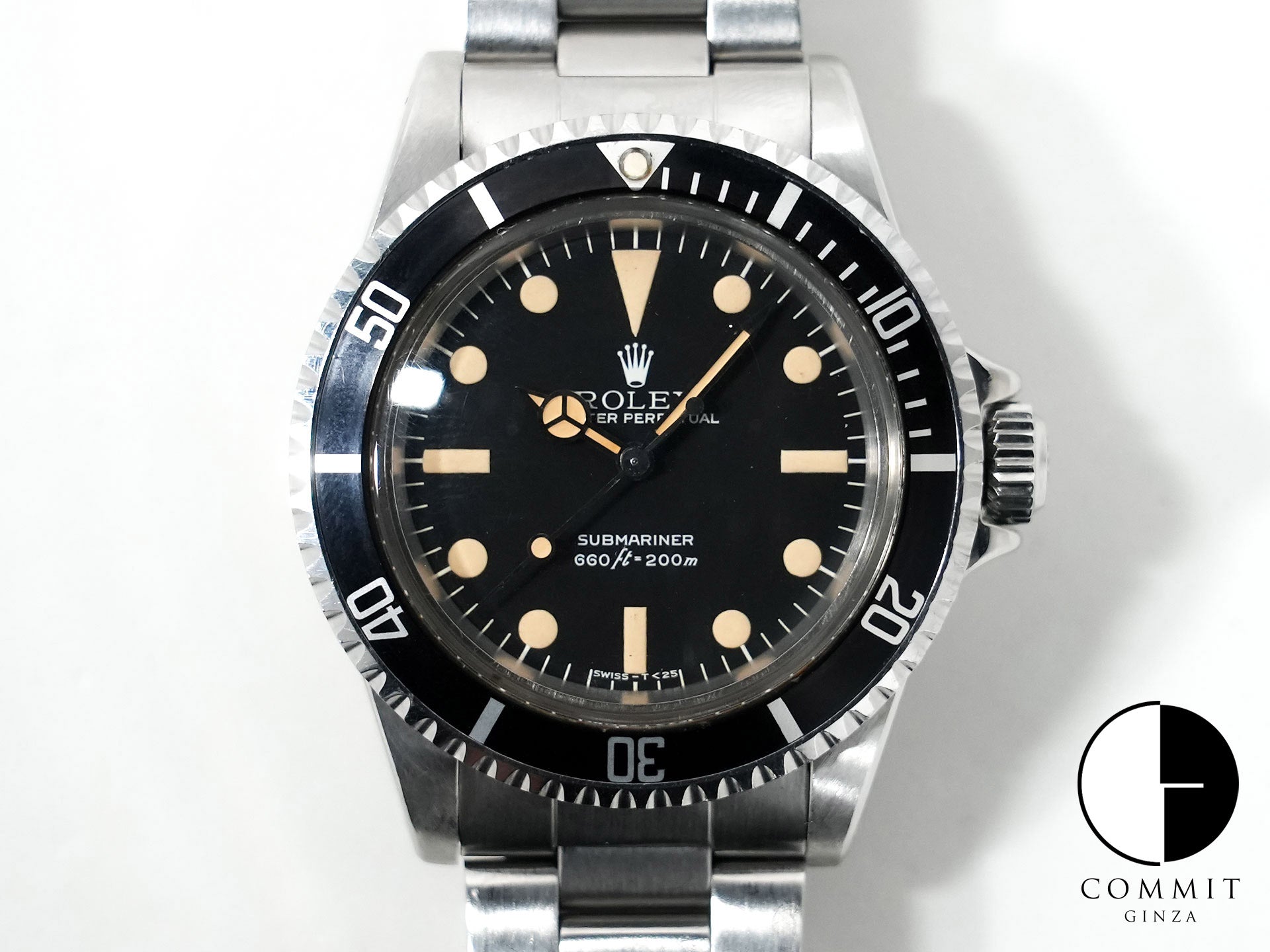 ロレックス サブマリーナー Ref.5513 ステンレススチール ブラック文字盤 中古 5sri7thf