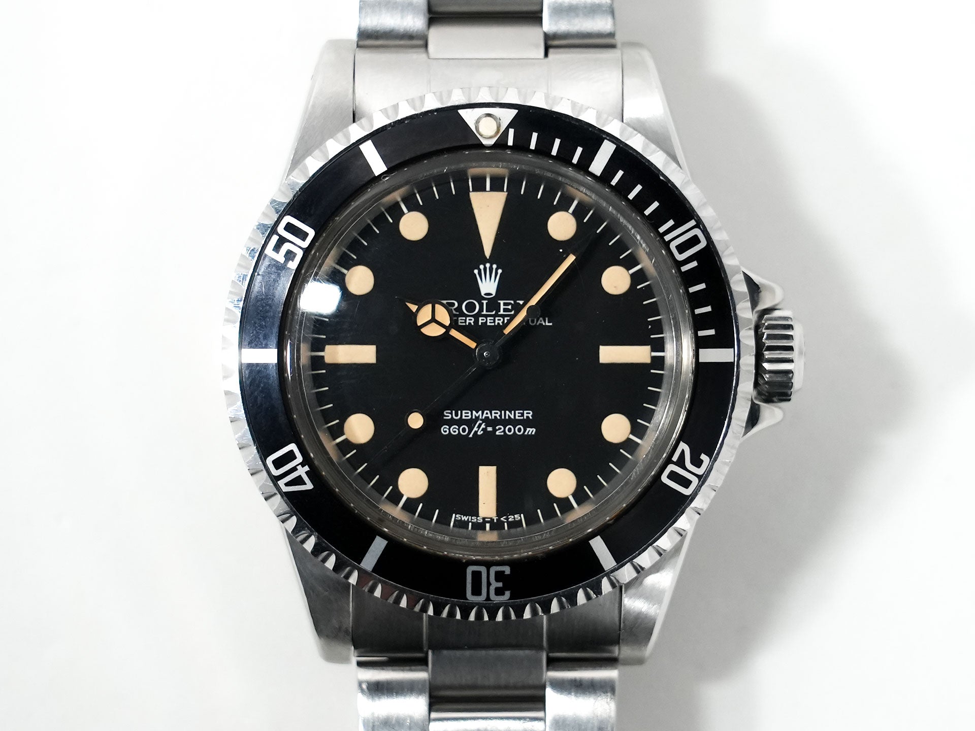 ロレックス サブマリーナー Ref.5513 ステンレススチール ブラック文字盤 中古 5sri7thf