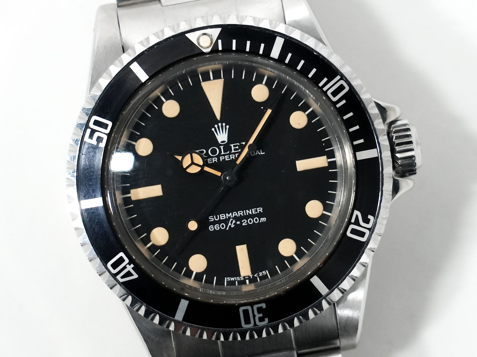 ロレックス サブマリーナー Ref.5513 ステンレススチール ブラック文字盤 中古 5sri7thf