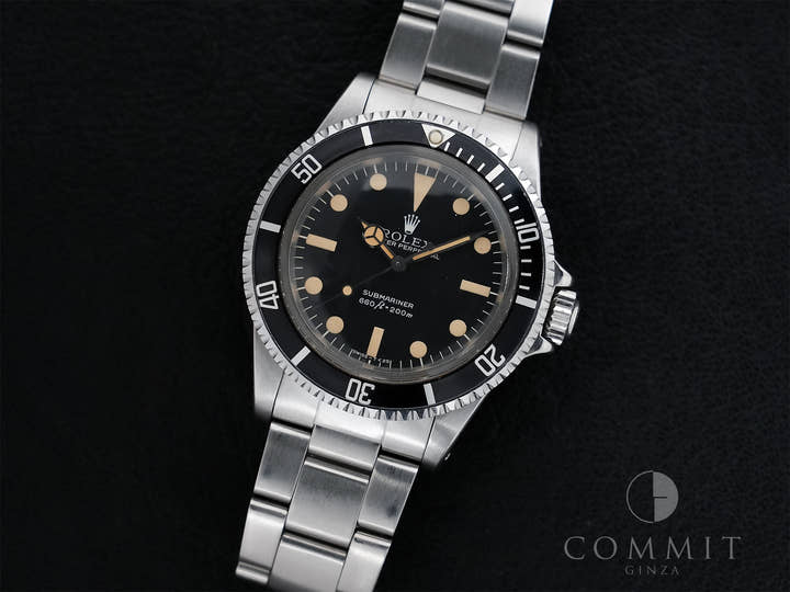 ロレックス サブマリーナー Ref.5513 ステンレススチール ブラック文字盤 中古 5sri7thf