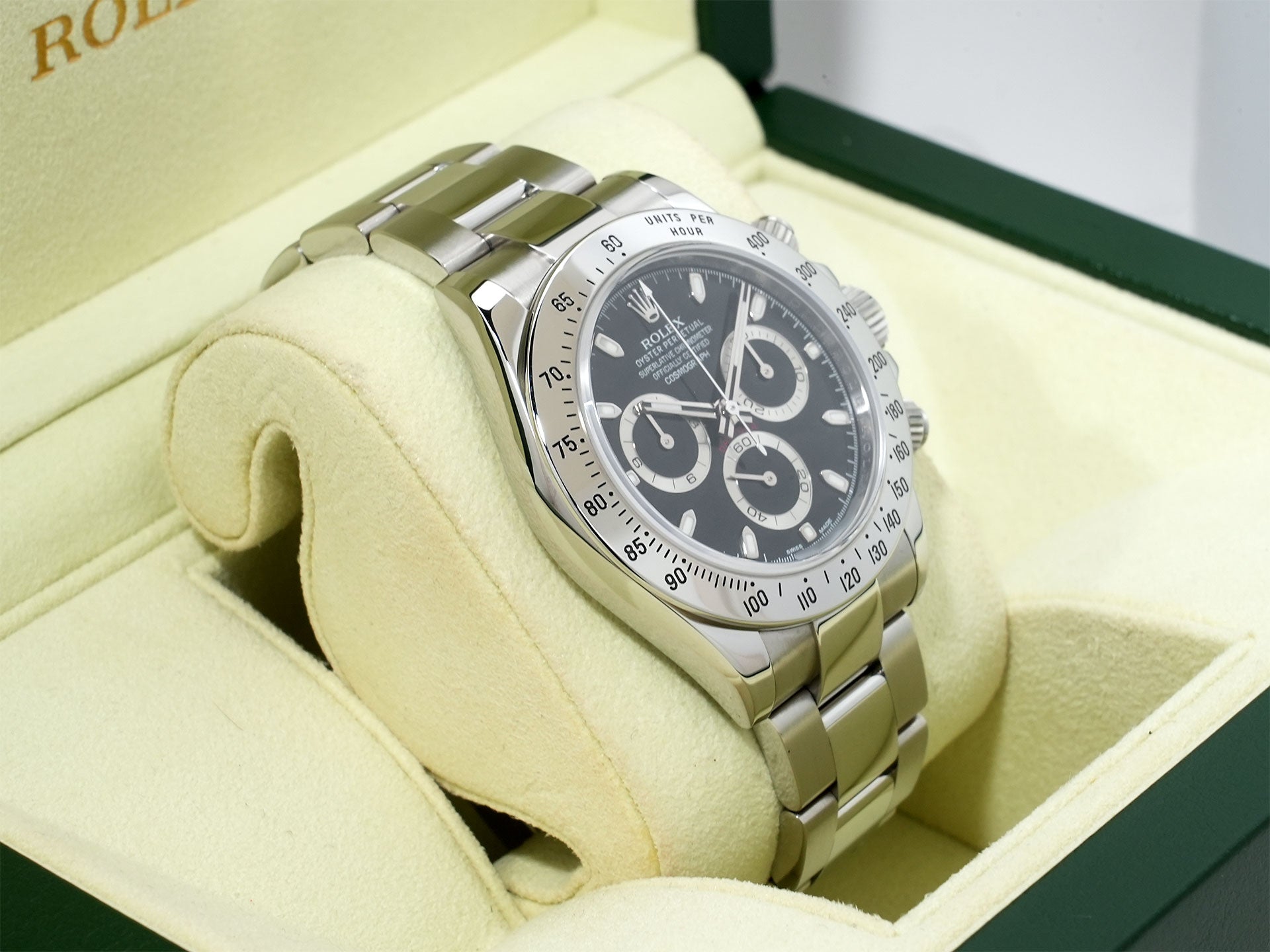 ロレックス デイトナ Ref.116520 ステンレススチール ブラック文字盤 中古 ed5k9ovq