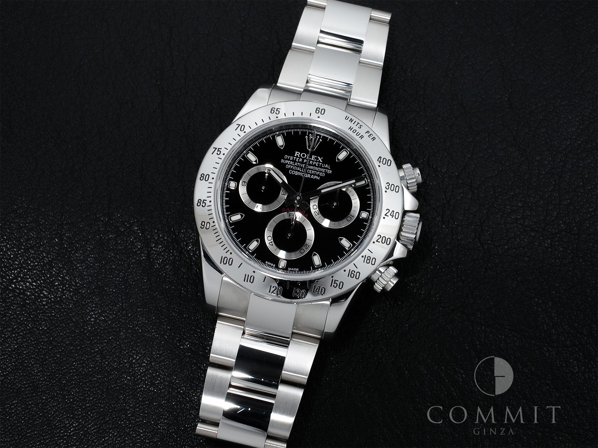 ロレックス デイトナ Ref.116520 ステンレススチール ブラック文字盤 中古 ed5k9ovq