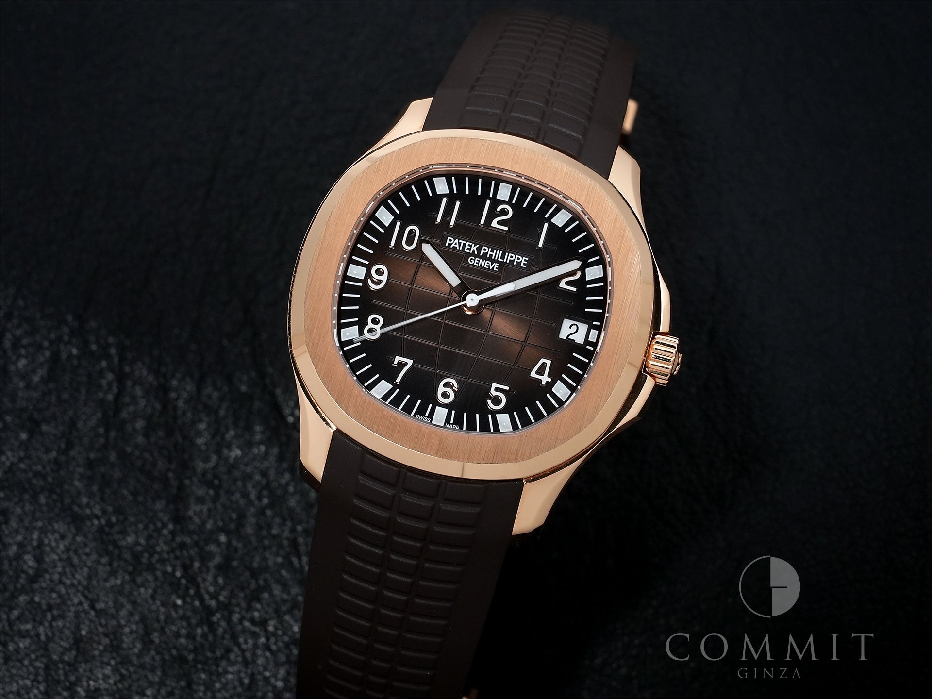 Patek Philippe Aquanaut Ref. 5167R-001 Rose Gold Brown Dial Excellent Condition 2t47qdym
