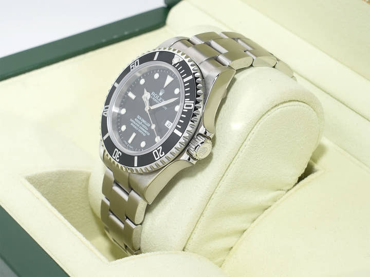 ロレックス シードゥエラー Ref.16600 ステンレススチール ブラック文字盤 極美品 afrsbym5