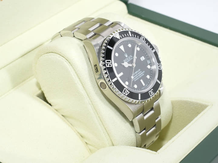 ロレックス シードゥエラー Ref.16600 ステンレススチール ブラック文字盤 極美品 afrsbym5