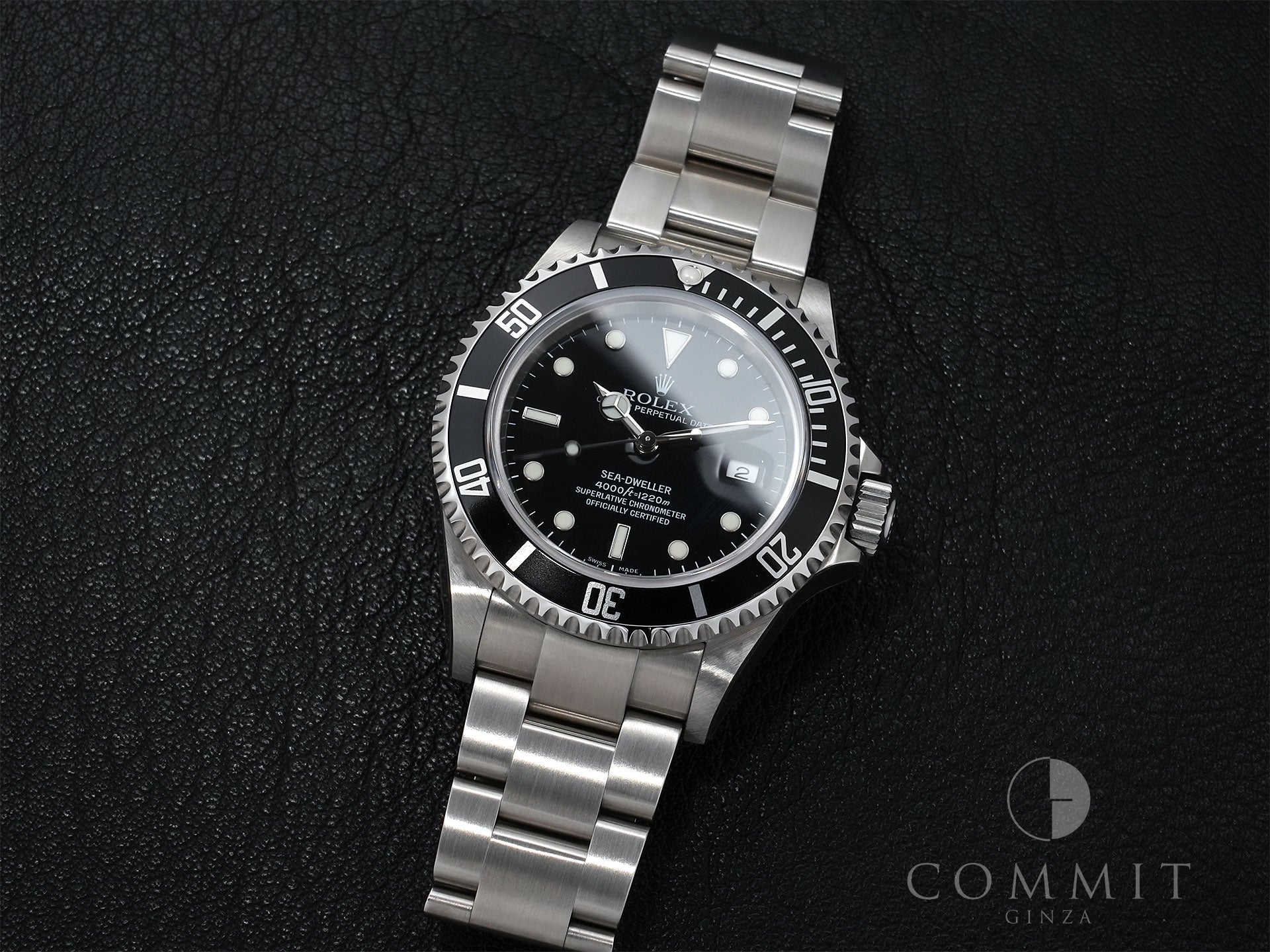 ロレックス シードゥエラー Ref.16600 ステンレススチール ブラック文字盤 極美品 afrsbym5