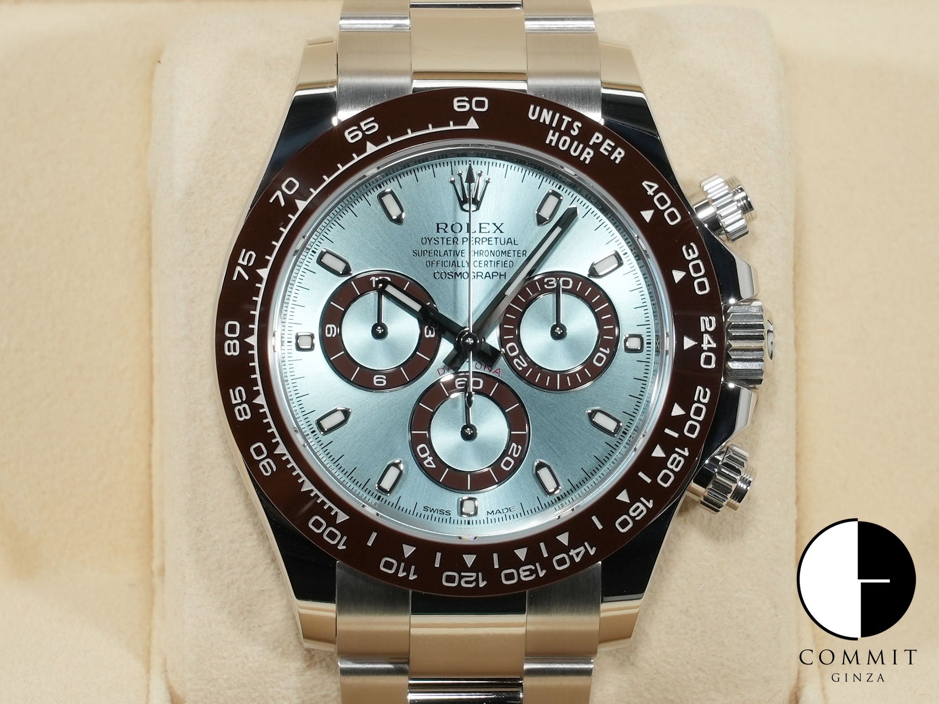 ロレックス デイトナ Ref.116506 プラチナ アイスブルー文字盤 未使用 xdxsdnu6