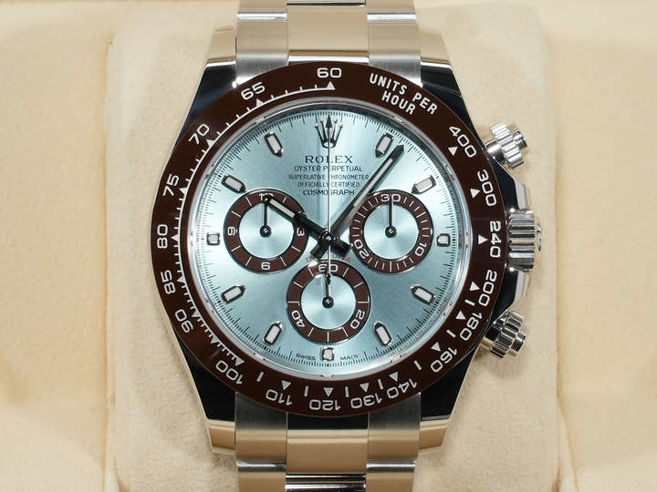 ロレックス デイトナ Ref.116506 プラチナ アイスブルー文字盤 未使用 xdxsdnu6