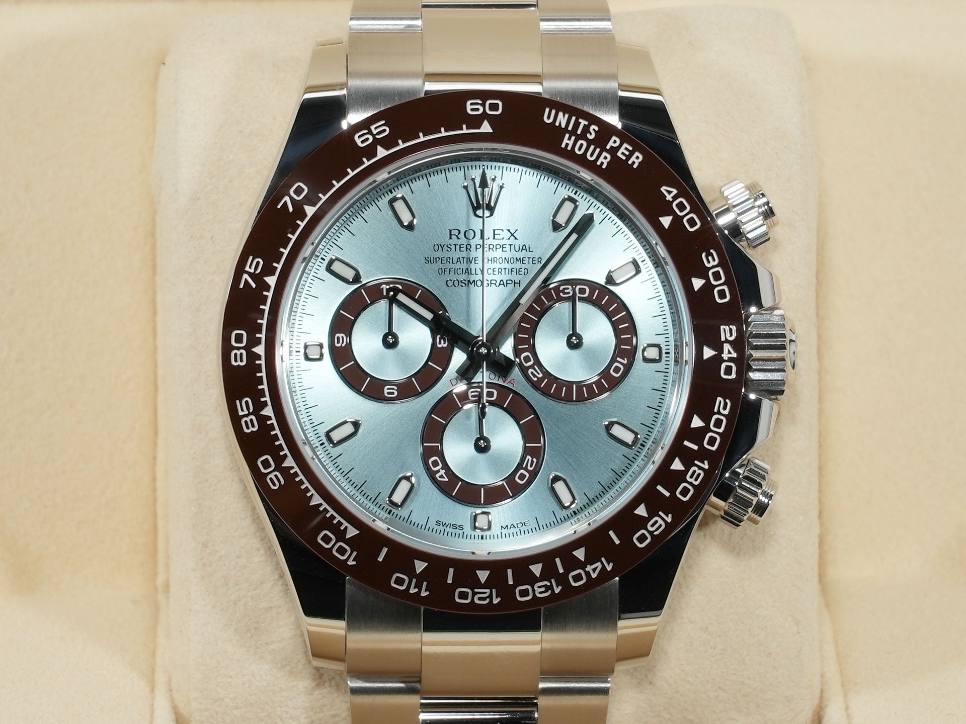 ロレックス デイトナ Ref.116506 プラチナ アイスブルー文字盤 未使用 xdxsdnu6