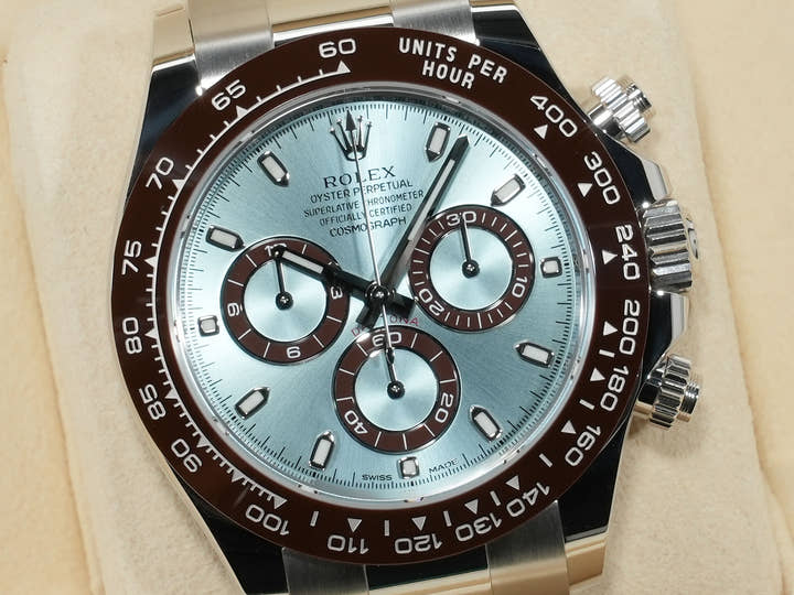 ロレックス デイトナ Ref.116506 プラチナ アイスブルー文字盤 未使用 xdxsdnu6