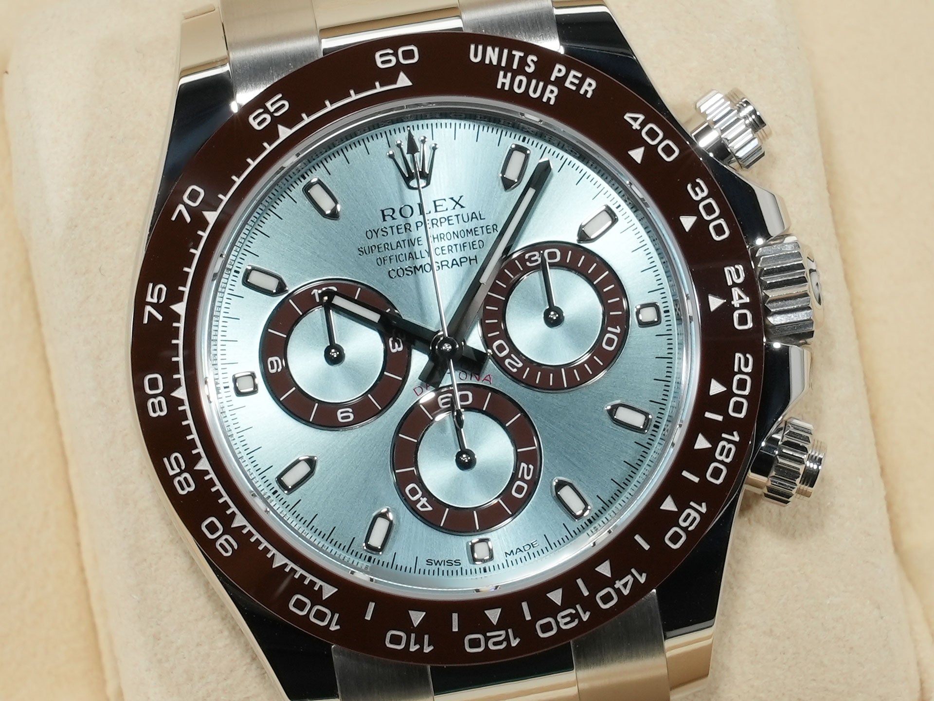 ロレックス デイトナ Ref.116506 プラチナ アイスブルー文字盤 未使用 xdxsdnu6