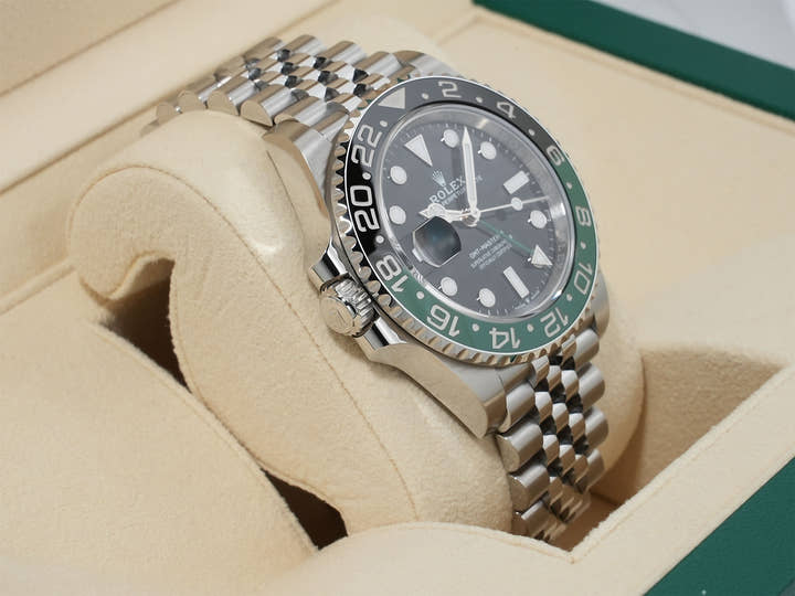 ロレックス GMTマスターII Ref.126720VTNR ステンレススチール ブラック文字盤 ジュビリーブレスレット 美中古 xd4h842s