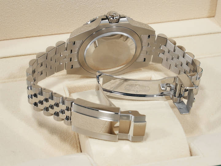 ロレックス GMTマスターII Ref.126720VTNR ステンレススチール ブラック文字盤 ジュビリーブレスレット 美中古 xd4h842s