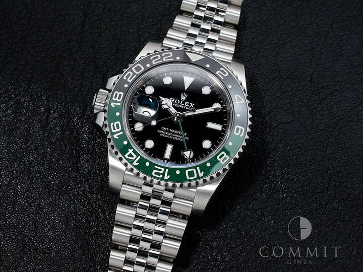 ロレックス GMTマスターII Ref.126720VTNR ステンレススチール ブラック文字盤 ジュビリーブレスレット 美中古 xd4h842s