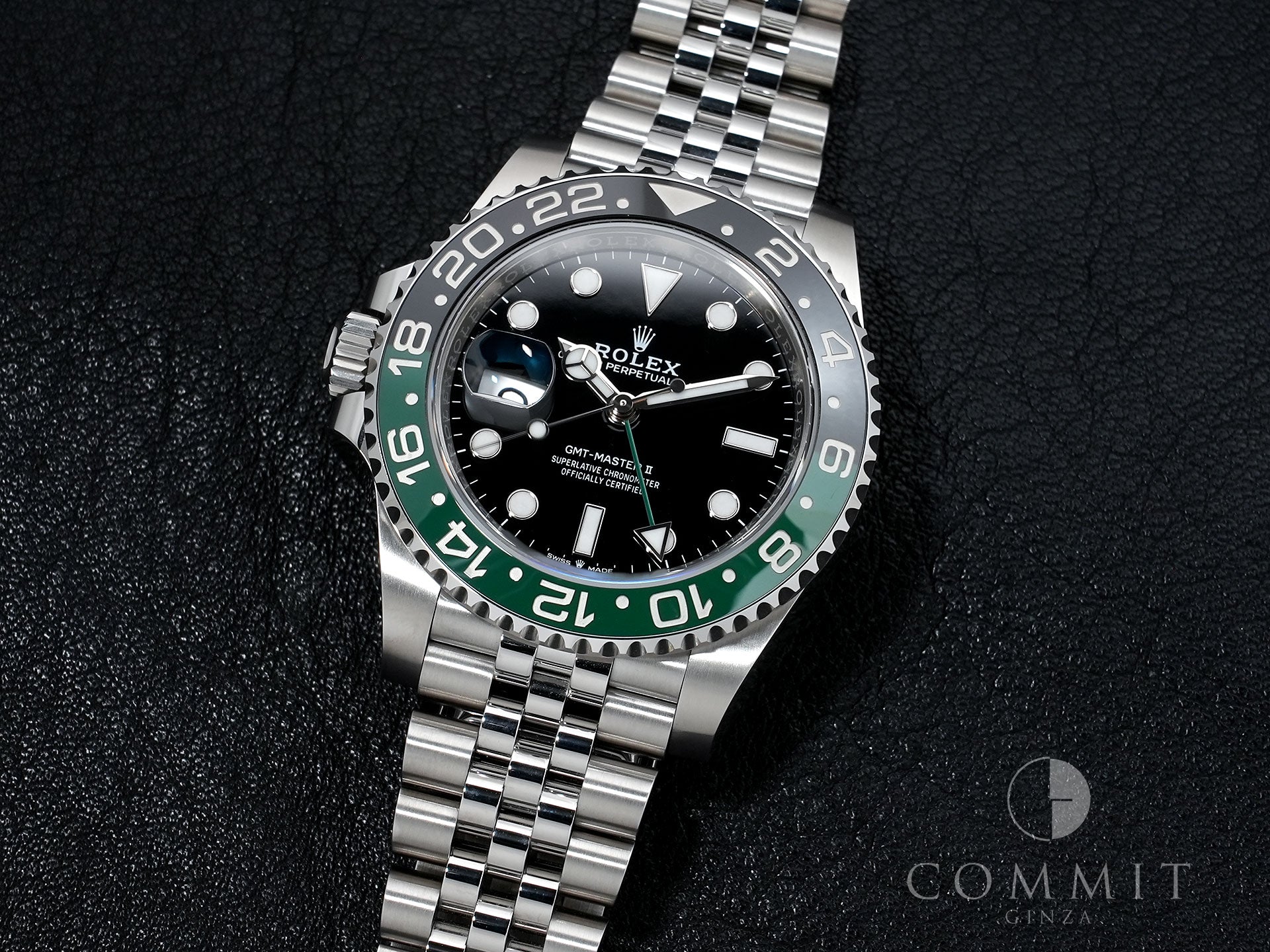 ロレックス GMTマスターII Ref.126720VTNR ステンレススチール ブラック文字盤 ジュビリーブレスレット 美中古 xd4h842s