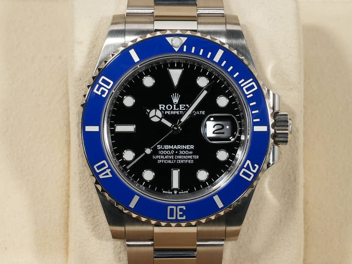 ロレックス サブマリーナー デイト Ref.126619LB ホワイトゴールド ブラック文字盤 美品 vhasy45b