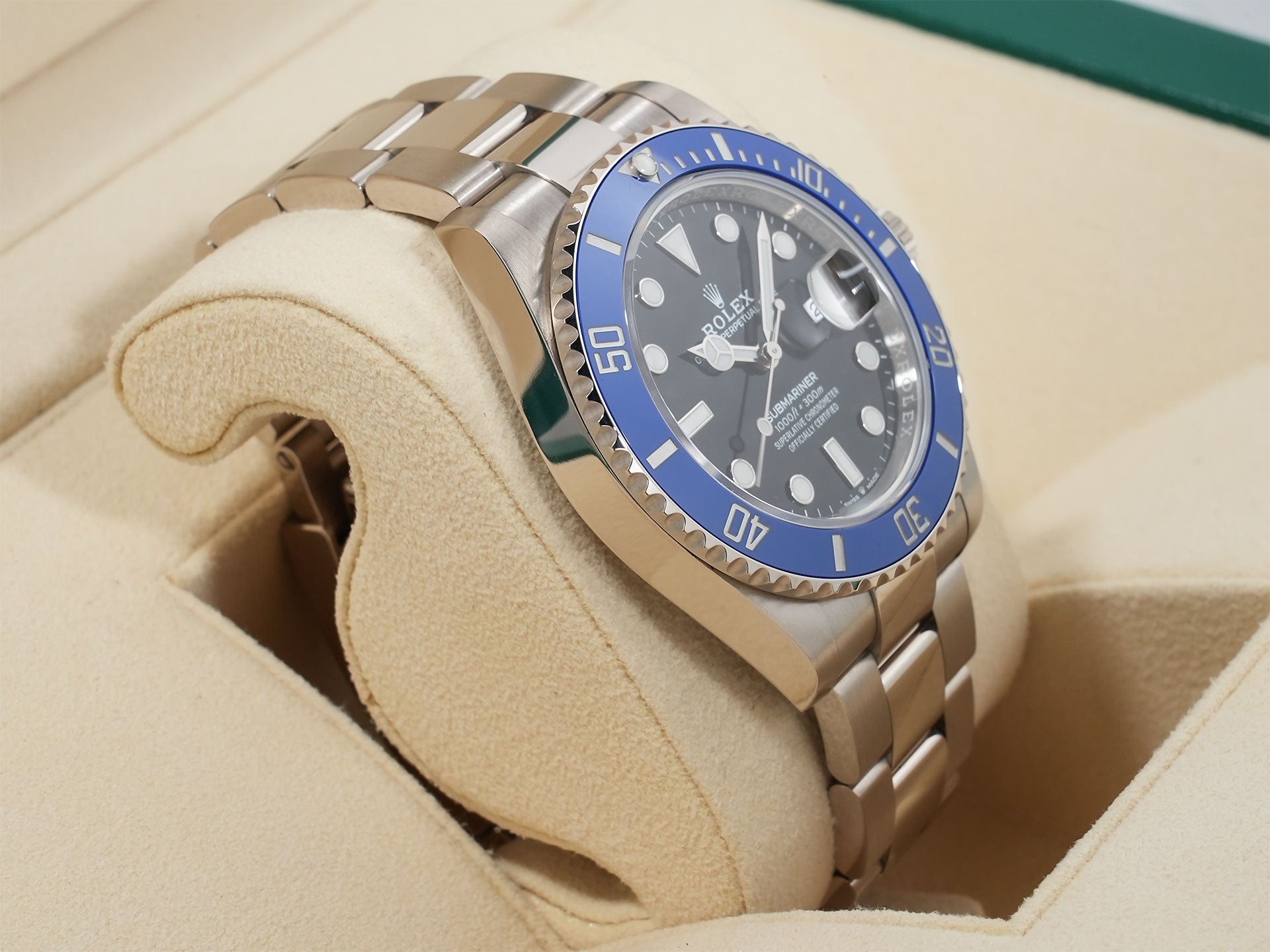 ロレックス サブマリーナー デイト Ref.126619LB ホワイトゴールド ブラック文字盤 美品 vhasy45b