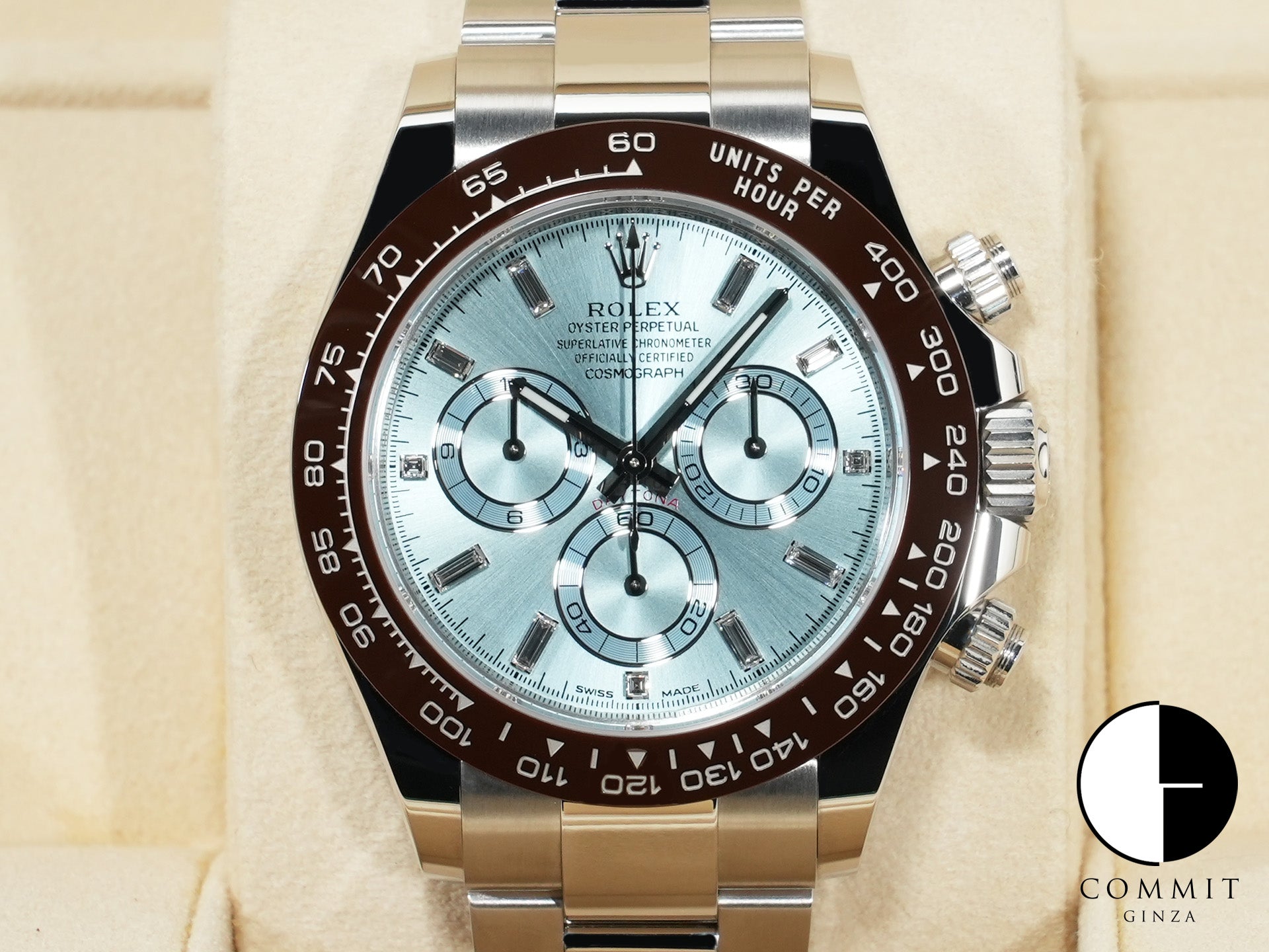 ロレックス デイトナ Ref.116506A プラチナ アイスブルー文字盤 中古 a79d98br