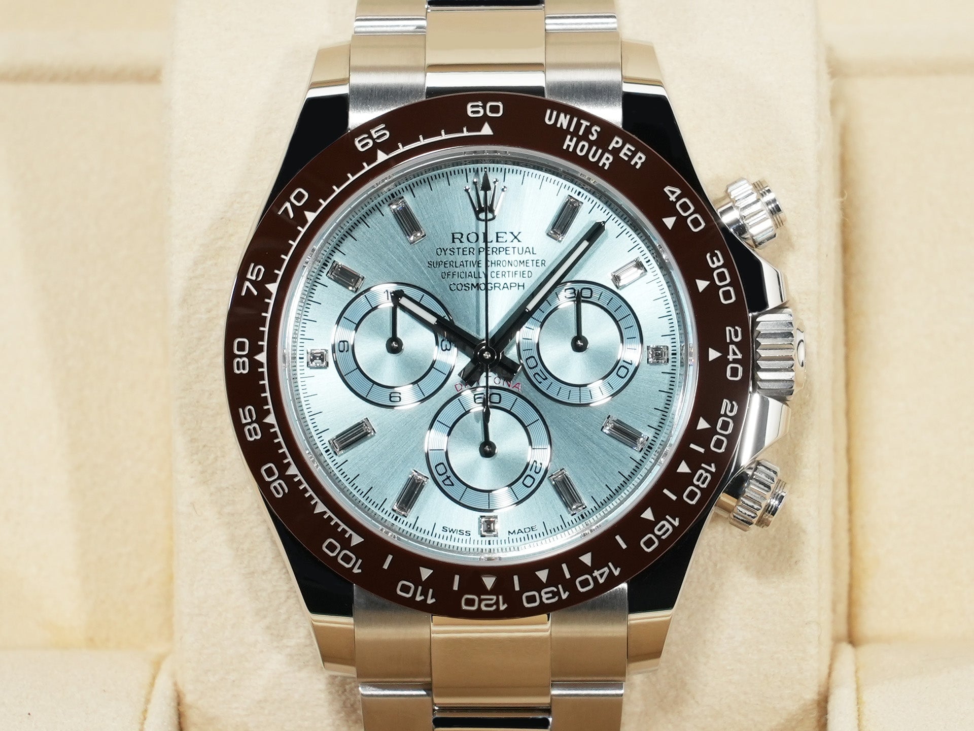 ロレックス デイトナ Ref.116506A プラチナ アイスブルー文字盤 中古 a79d98br