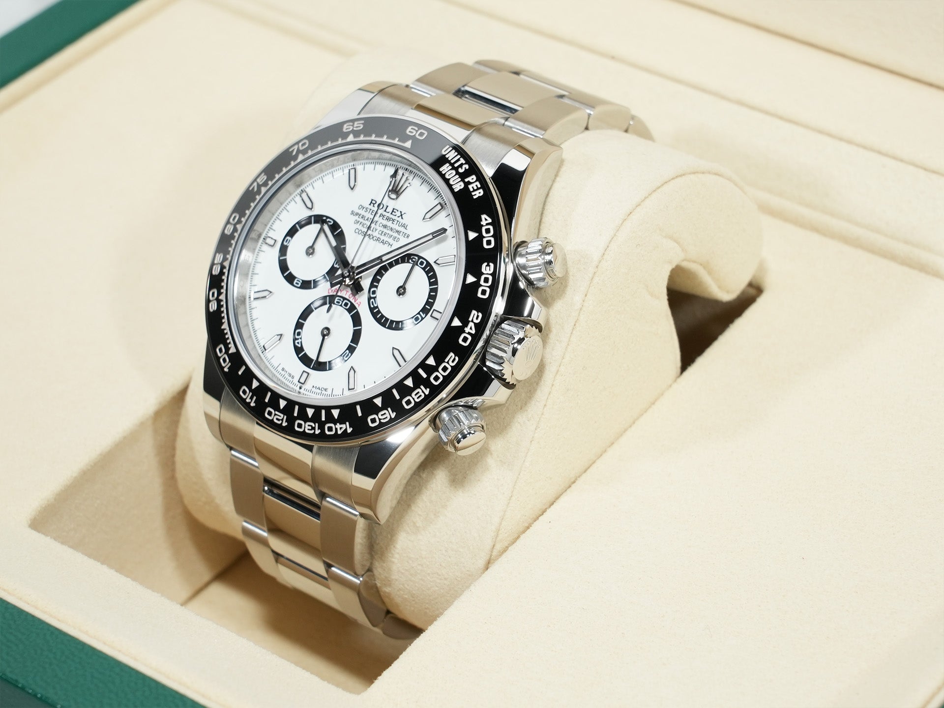 ロレックス デイトナ Ref.126500LN ステンレススチール ホワイト文字盤 未使用 6ngdqesc