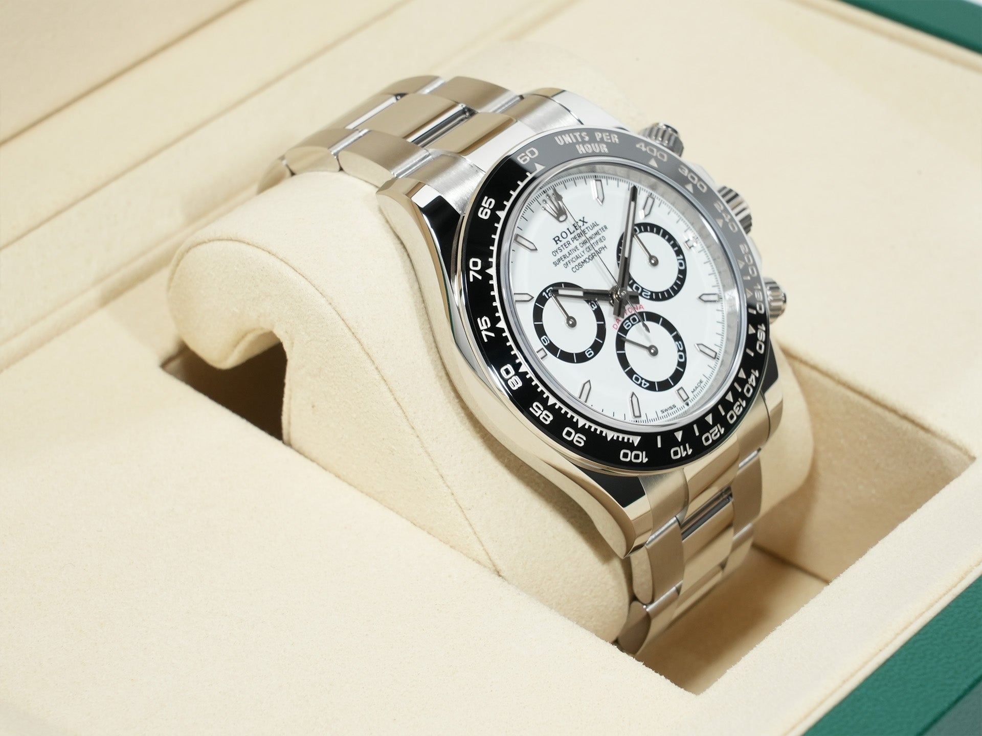 ロレックス デイトナ Ref.126500LN ステンレススチール ホワイト文字盤 未使用 6ngdqesc