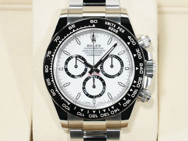 ロレックス デイトナ Ref.126500LN ステンレススチール ホワイト文字盤 未使用 8sajc9mn