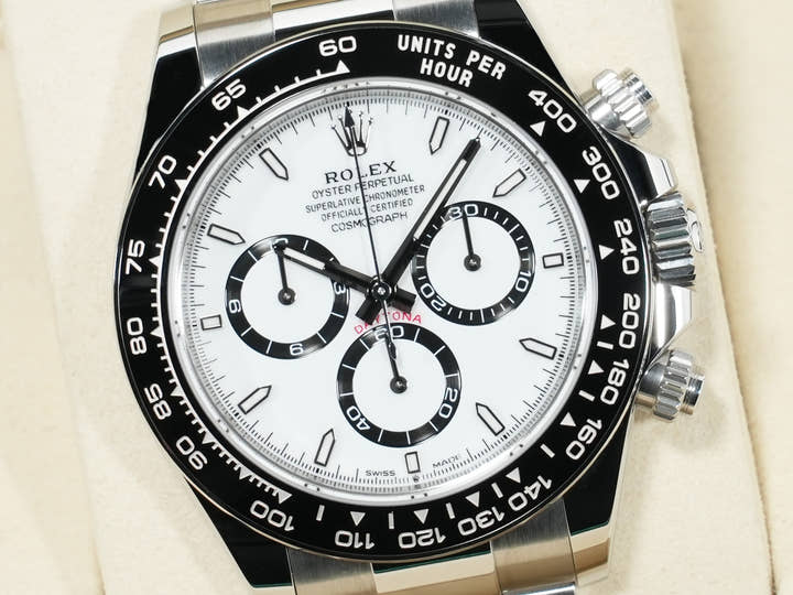 ロレックス デイトナ Ref.126500LN ステンレススチール ホワイト文字盤 未使用 8sajc9mn