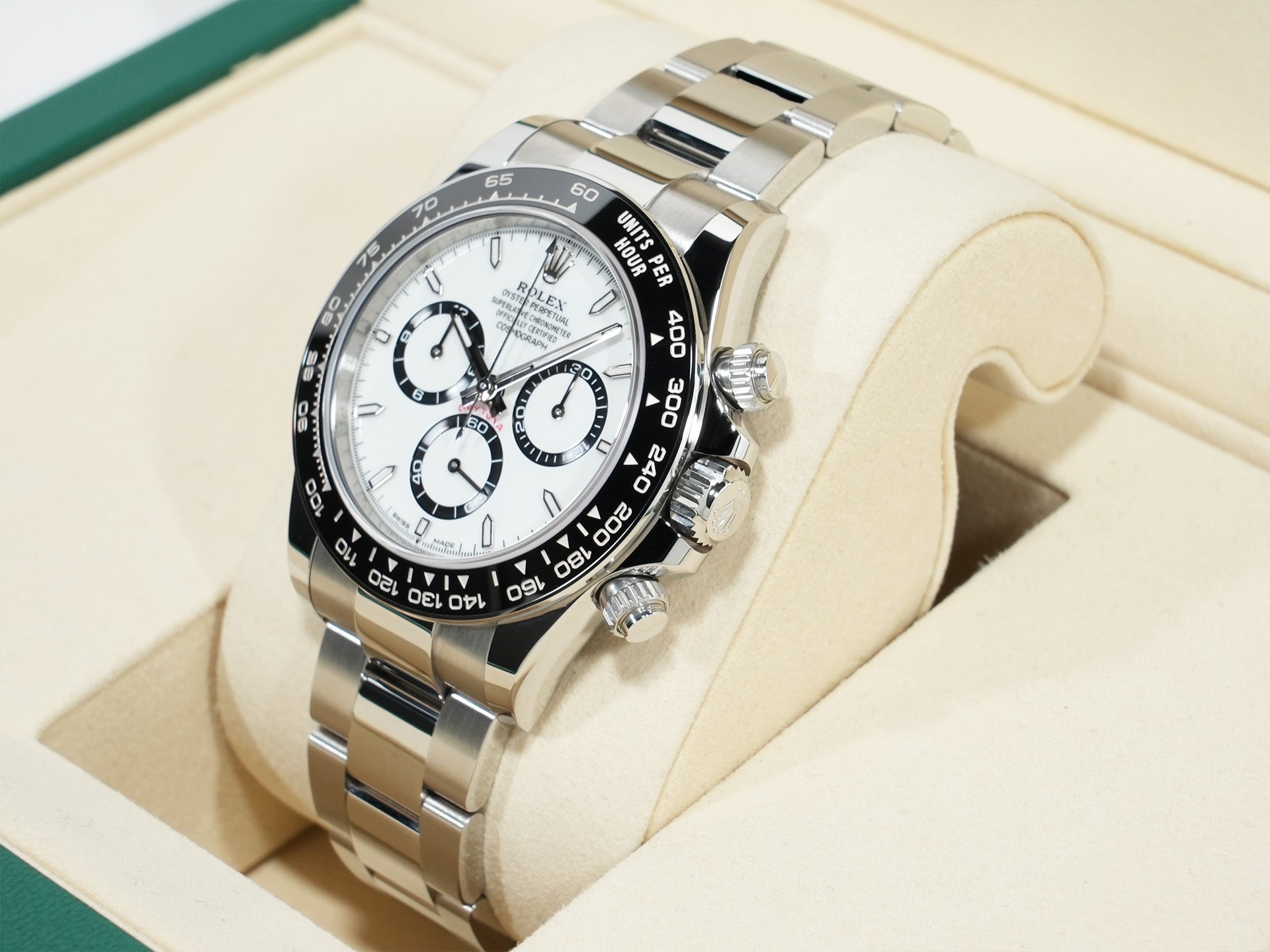 ロレックス デイトナ Ref.126500LN ステンレススチール ホワイト文字盤 未使用 8sajc9mn