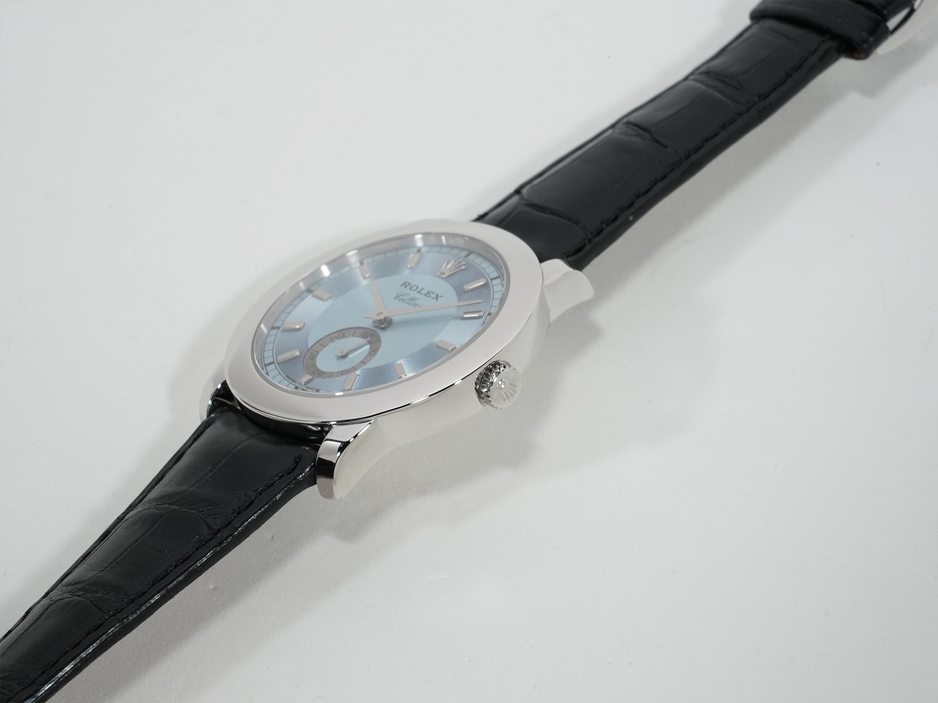 ロレックス チェリーニ チェリニウム Ref.5241/6 プラチナ アイスブルー文字盤 美中古 cvqgw2nv