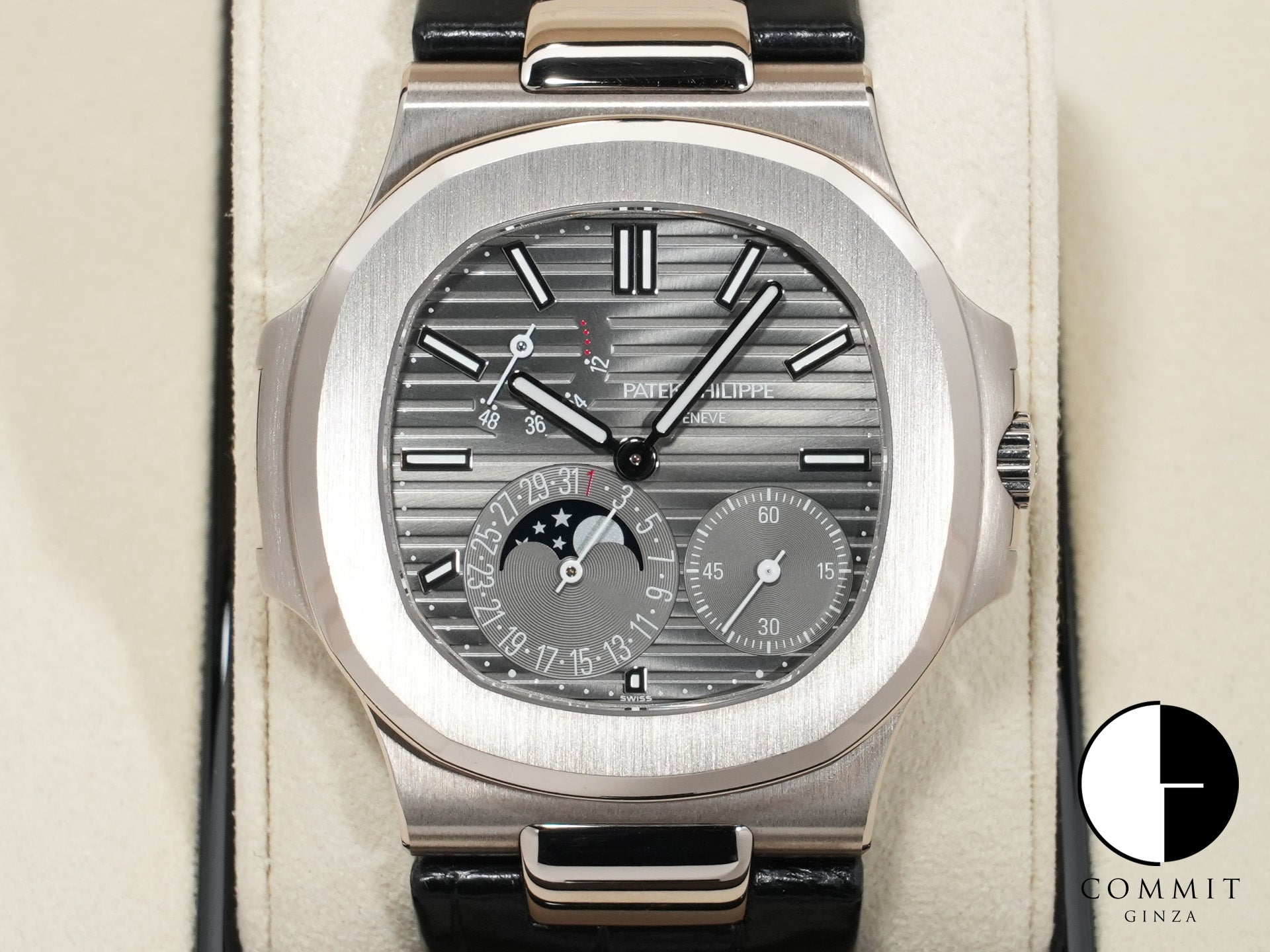 パテックフィリップ ノーチラス プチコンプリケーション Ref.5712G-001 ホワイトゴールド スレート文字盤 中古 5kn2vgsd