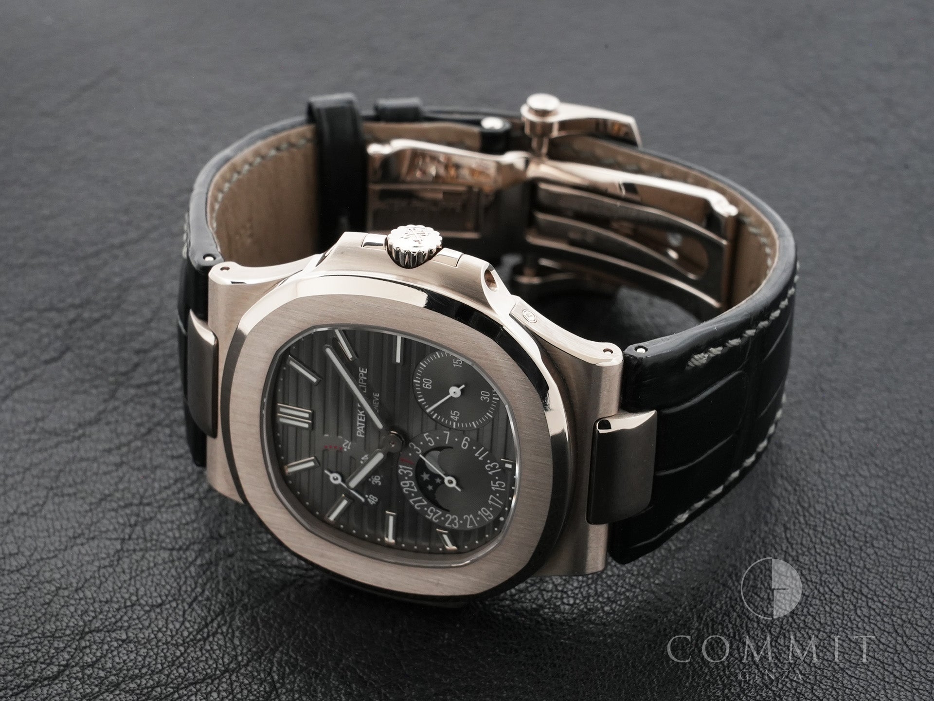 パテックフィリップ ノーチラス プチコンプリケーション Ref.5712G-001 ホワイトゴールド スレート文字盤 中古 5kn2vgsd