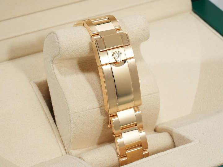 ロレックス デイトナ Ref.126508 イエローゴールド ゴールデンxブライトブラック文字盤 未使用 kdhzuk45